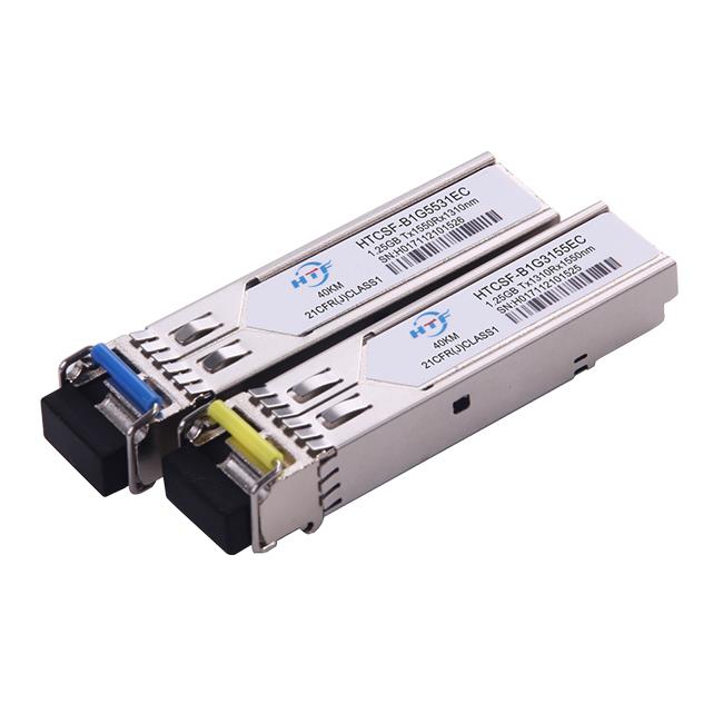 1,25 Gb/s SFP BIDI 40 km optyczny moduł nadawczo-odbiorczy