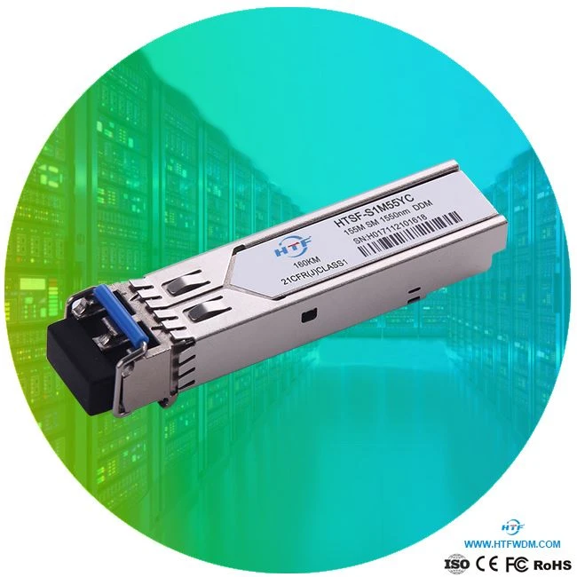 Kompatybilny transceiver optyczny SFP 155M Duplex LC 160 km SM